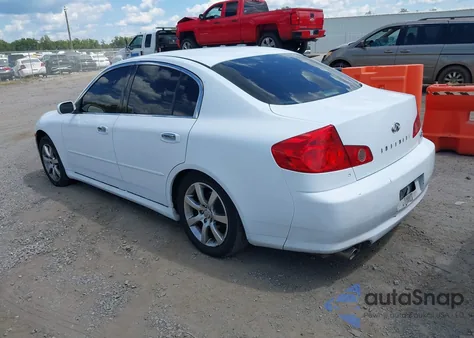 2005 Infiniti G35X z USA, uszkodzony, nr VIN JNKCV51F05M305124